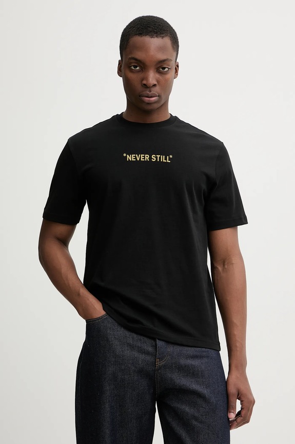 Îmbrăcăminte United Colors of Benetton tricou din bumbac 3MI5U10BG negru