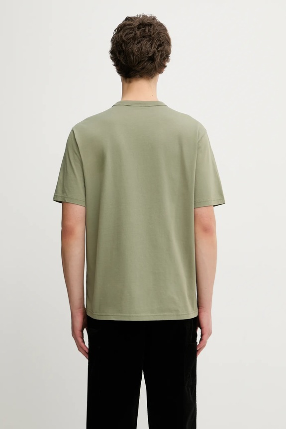 Abbigliamento Café Kitsuné t-shirt in cotone Relax PU00105KJ7014 verde