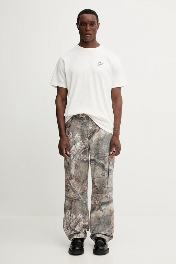 Café Kitsuné tricou din bumbac Cappuccino Relax PU00102KJ7014