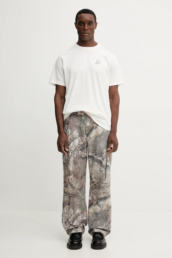 Café Kitsuné tricou din bumbac Cappuccino Relax PU00102KJ7014