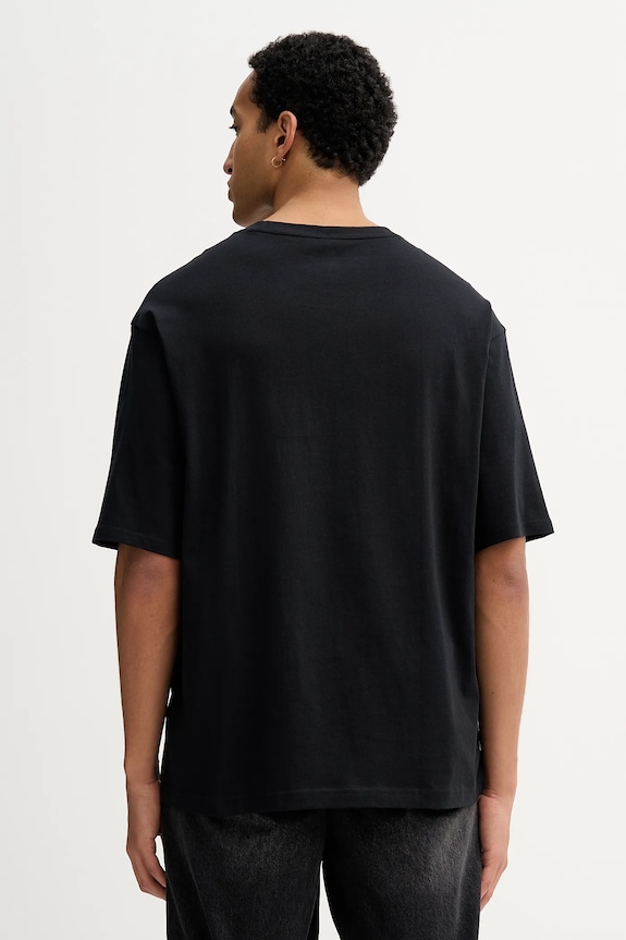Îmbrăcăminte Converse tricou din bumbac CVM5T800 negru