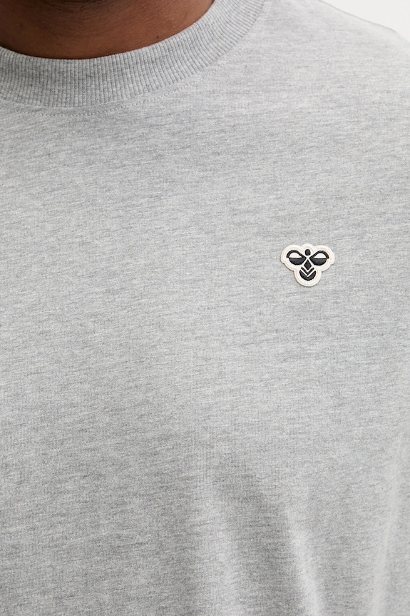 Hummel tricou din bumbac 230780 gri