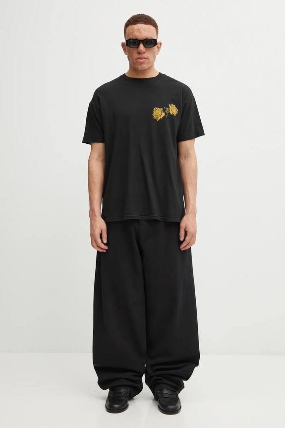 Willy Chavarria cotton t-shirt Willy Label Easy WCJSY0147.001 black