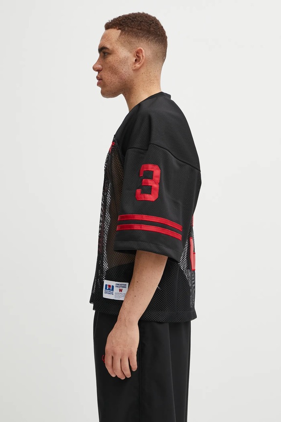 Tričko Willy Chavarria Willy Football Jersey WCJSY0149.001 černá AW25