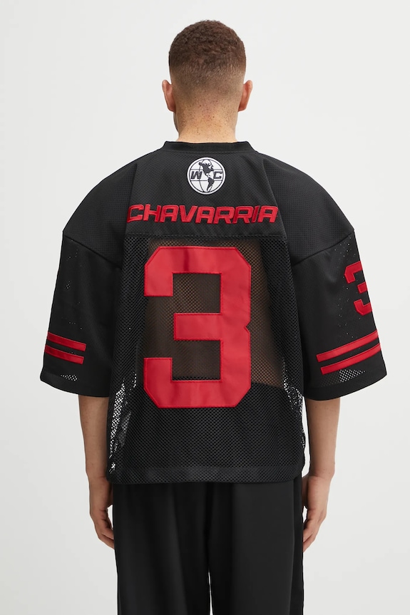 Oblečení Tričko Willy Chavarria Willy Football Jersey WCJSY0149.001 černá
