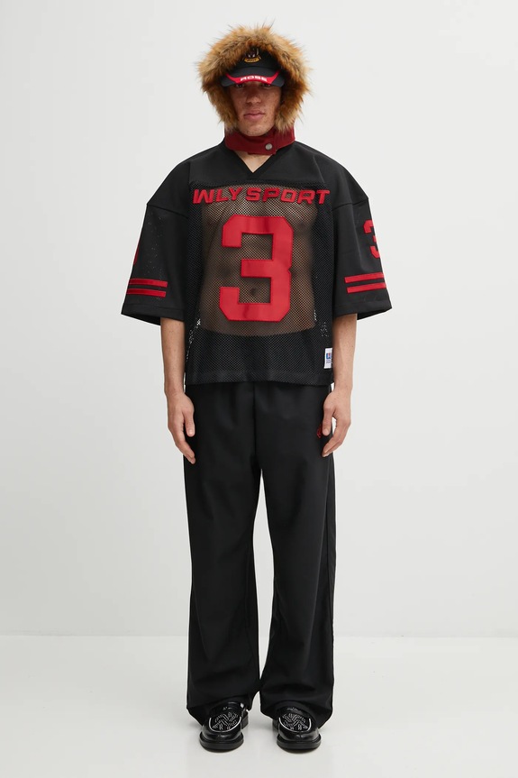 Tričko Willy Chavarria Willy Football Jersey WCJSY0149.001 černá