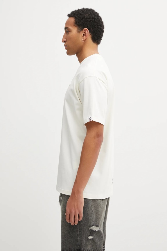 AAPE cotton t-shirt Now AAPTEM1606XXO beige AW25