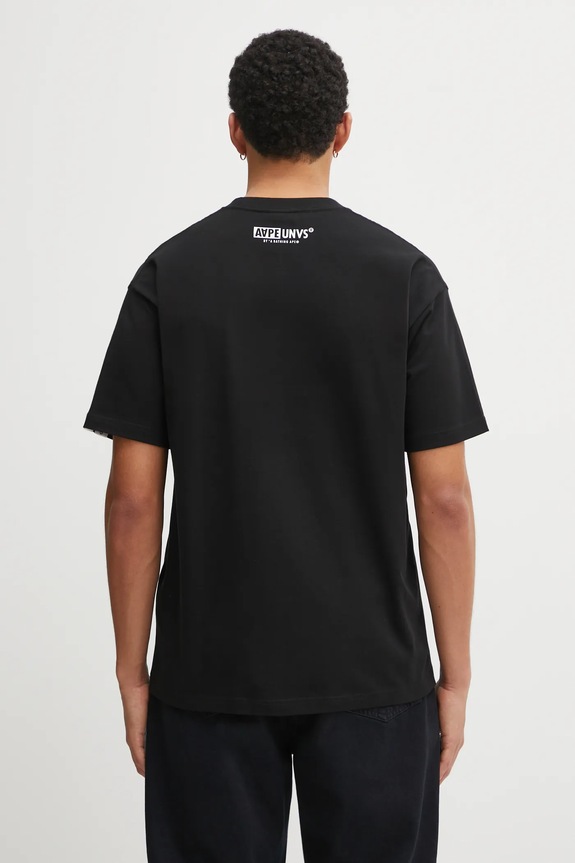 Clothing AAPE cotton t-shirt Basic AAPTEM1640XXO black