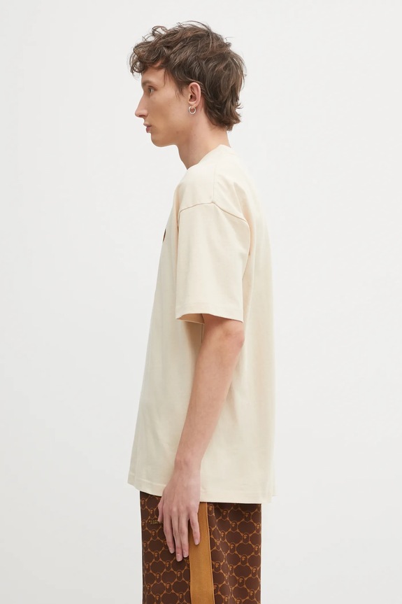 AAPE t-shirt bawełniany Theme Main AAPTEM1753XXP beżowy AW25