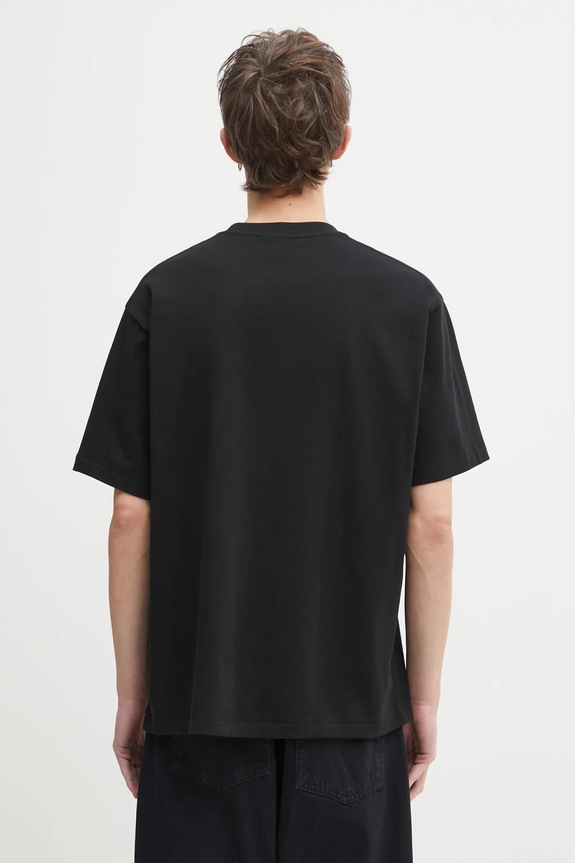 Îmbrăcăminte A Bathing Ape tricou din bumbac Vacation Pattern APE Head 1L30110335 negru