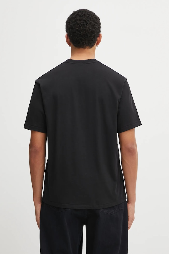 Oblečení Bavlněné tričko A Bathing Ape Multi Logo College 1L30110358 černá