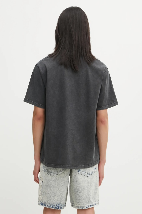 Clothing A Bathing Ape cotton t-shirt Garment Dye Logo 1L30109348 black