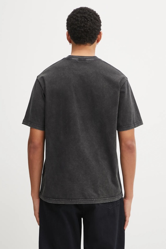 Clothing A Bathing Ape cotton t-shirt Garment Dye 1L30109350 black