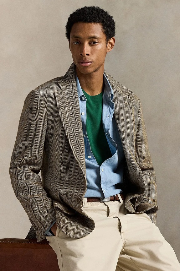 Βαμβακερό μπλουζάκι Polo Ralph Lauren 710671438. πράσινο