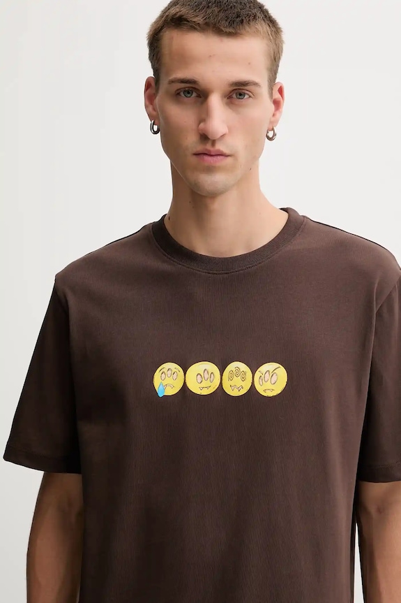 Βαμβακερό μπλουζάκι Barrow F5BWUATH085