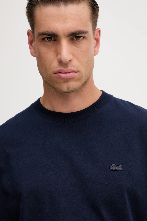 Βαμβακερό μπλουζάκι Lacoste TH7744