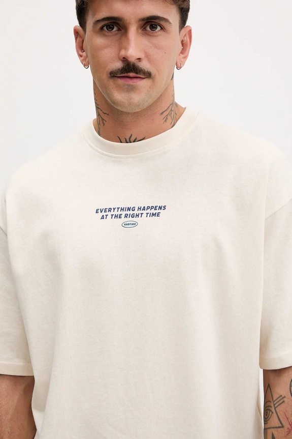 Kaotiko t-shirt bawełniany AR050.01S.G002