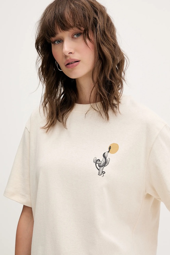 Bavlnené tričko Kaotiko AR064.01S.G002