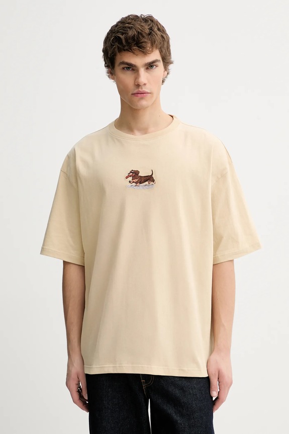 Pamučna majica Kaotiko bež AR052.01S.G002