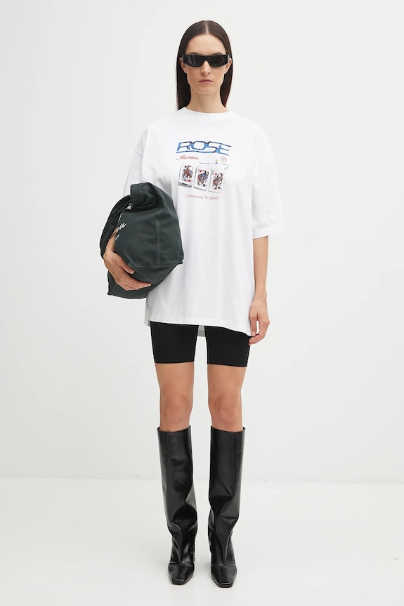 Martine Rose t-shirt bawełniany Oversized S/S 621JE06000F