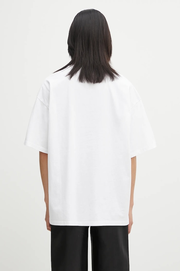Odzież Martine Rose t-shirt bawełniany Oversized S/S 621JE06000F biały