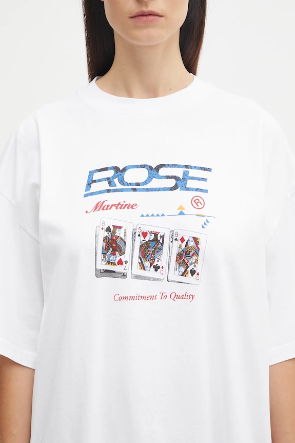 Martine Rose t-shirt bawełniany Oversized S/S 621JE06000F