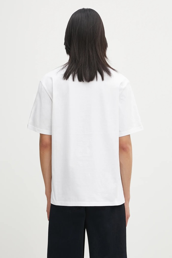 Martine Rose t-shirt bawełniany Classic 603JE01000CW biały