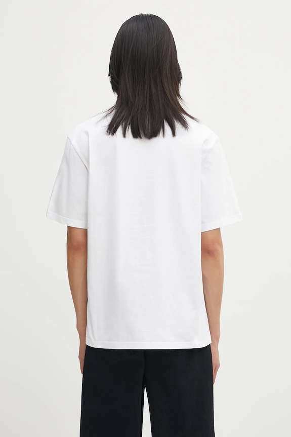Martine Rose t-shirt bawełniany Classic 603JE01000CW biały
