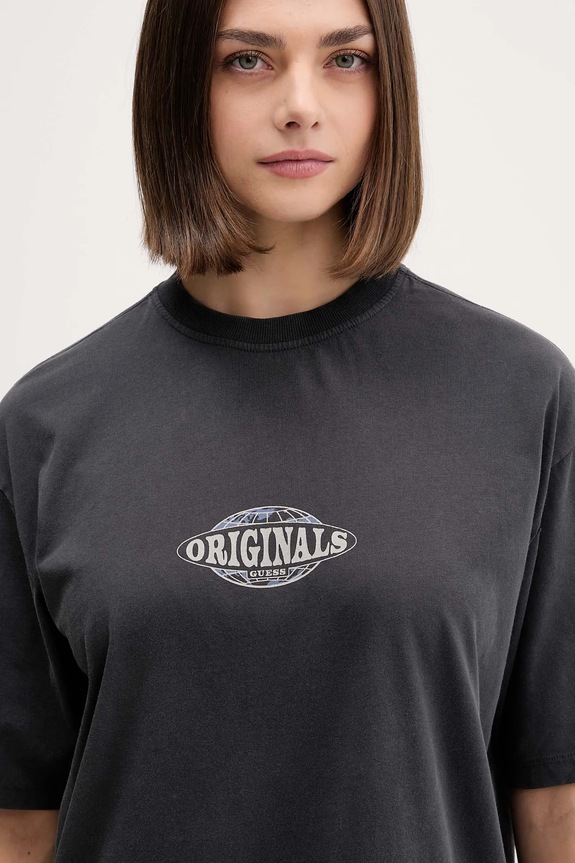 Хлопковая футболка Guess Originals M5BI46.K8FQ4