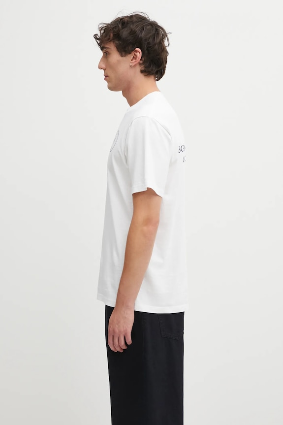 Дрехи Памучна тениска Sporty & Rich Eden Crest Kennedy TO043501621WH01 бял