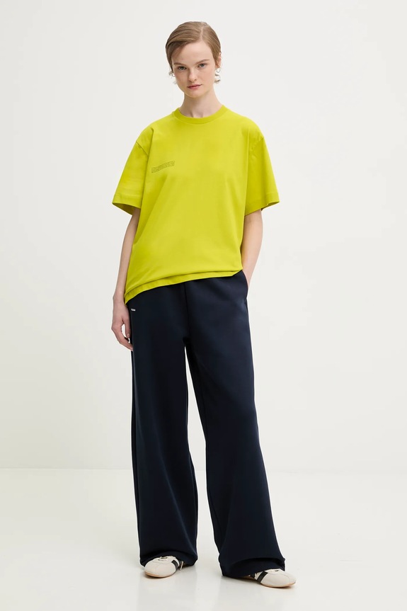 Pangaia t-shirt in cotone 10000287.. verde