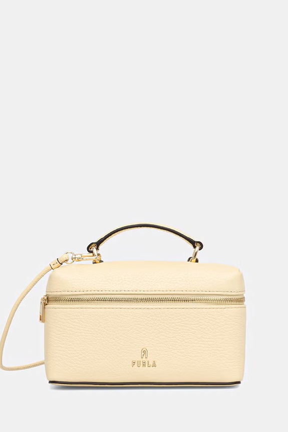 Furla kufríková kabelka dámska kožená žltá WE00625.HSF000.DFM00