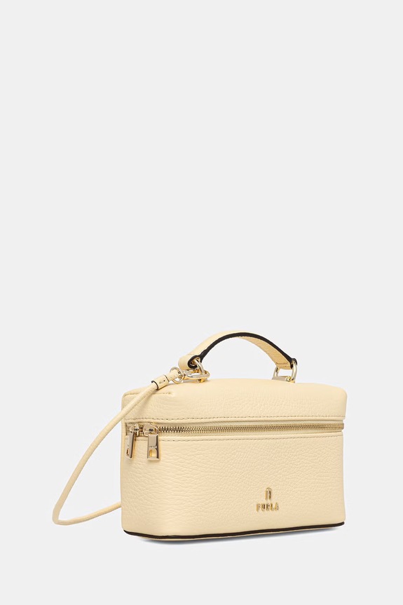 Furla kufríková kabelka dámska kožená WE00625.HSF000.DFM00 žltá AW26