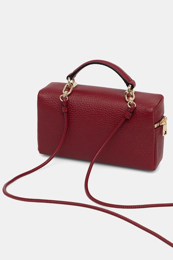 Аксесуари Furla сумка крос-боді жіноча шкіряна WE00625.HSF000.CGQ00 бордо