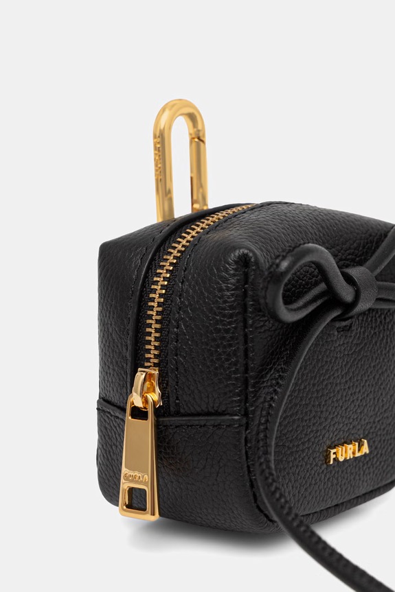 Furla brelok damski skórzany WK00644.BX4573.O6000 czarny AW26