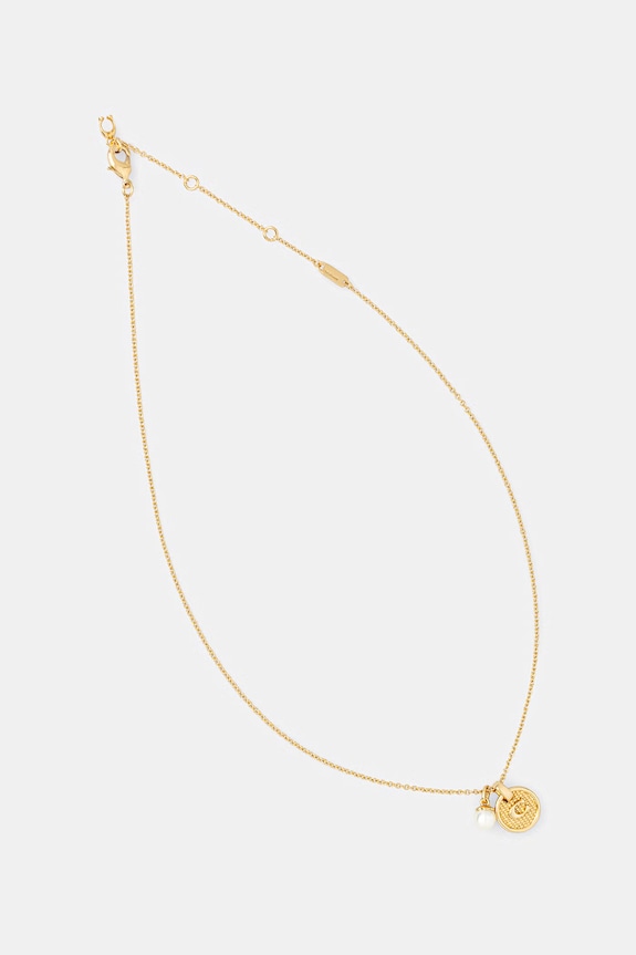 Coach naszyjnik z zawieszką damski złoty 37581274GLD710