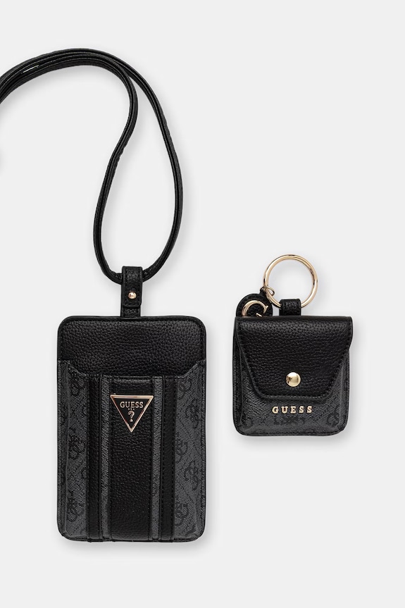 Guess obal na telefon dámský z imitace kůže NOELLE PW7574.P6326 šedá AW26