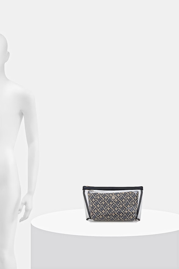Tommy Hilfiger komplet kozmetičnih torbic ženski AW0AW18708 mornarsko modra