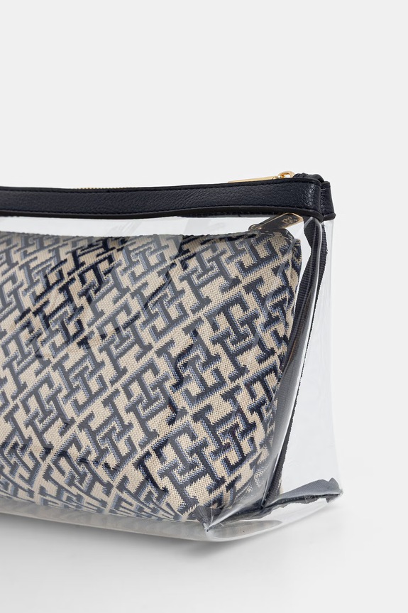 Tommy Hilfiger komplet kozmetičnih torbic ženski AW0AW18708 mornarsko modra AW26
