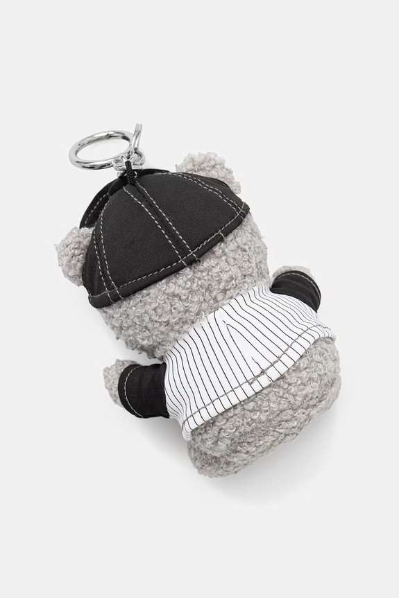 DKNY brelok damski R62SYQ02 szary AW26