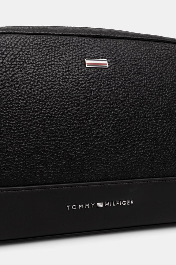 Akcesoria Tommy Hilfiger saszetka męska z imitacji skóry AM0AM14484 czarny