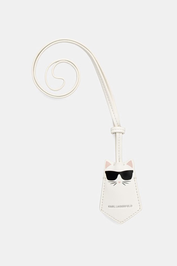 Karl Lagerfeld privjesak IKON bijela B3W50012