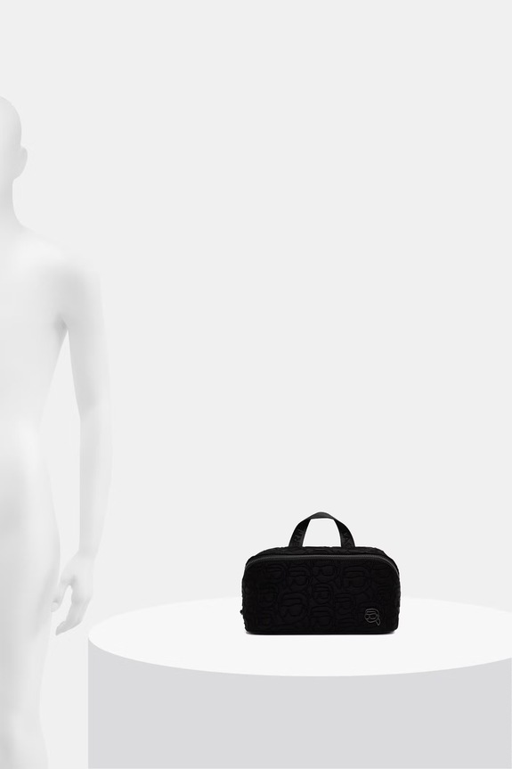 Karl Lagerfeld putna kozmetička torbica IKON B3M32072 crna