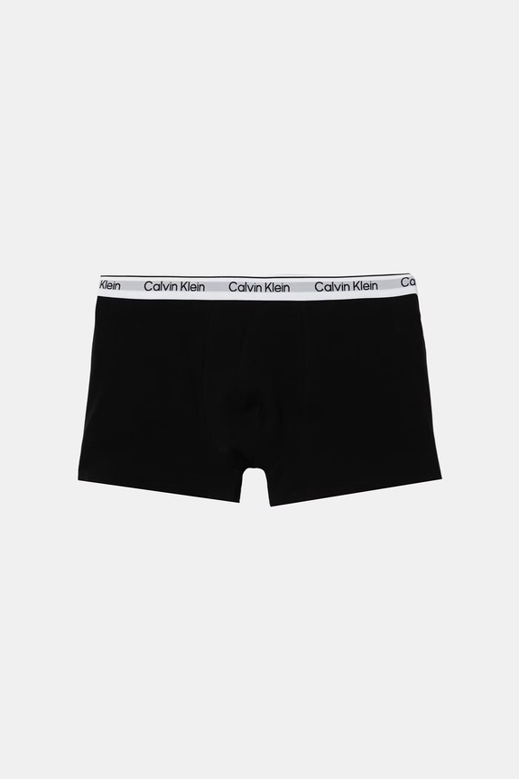 Chłopiec Calvin Klein Underwear bokserki dopasowane dziecięce bawełniane z elastanem 2-pack B70B700506.9BY2 szary