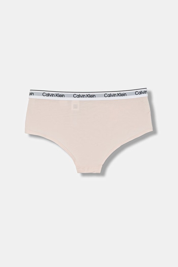 Calvin Klein Underwear slip hlačke otroške bombažne z elastanom paket 2 kosov G80G800727.9BY2 roza