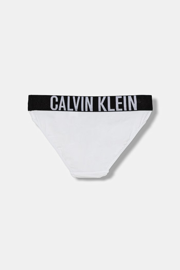 Calvin Klein Underwear slipy dziecięce bawełniane z elastanem 2-pack czarny G80G800729.9BY2