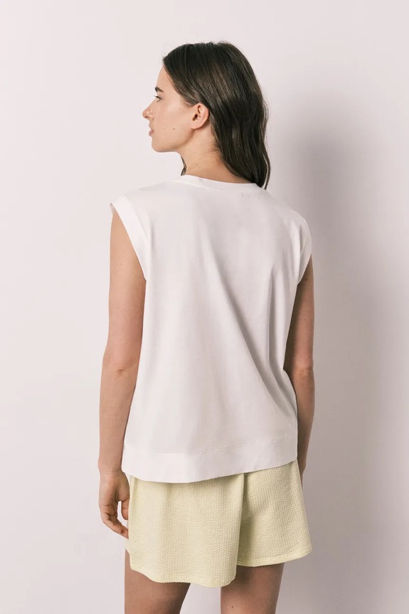 women'secret dvodelna pižama ženska bombažna 3133533 bela AW26