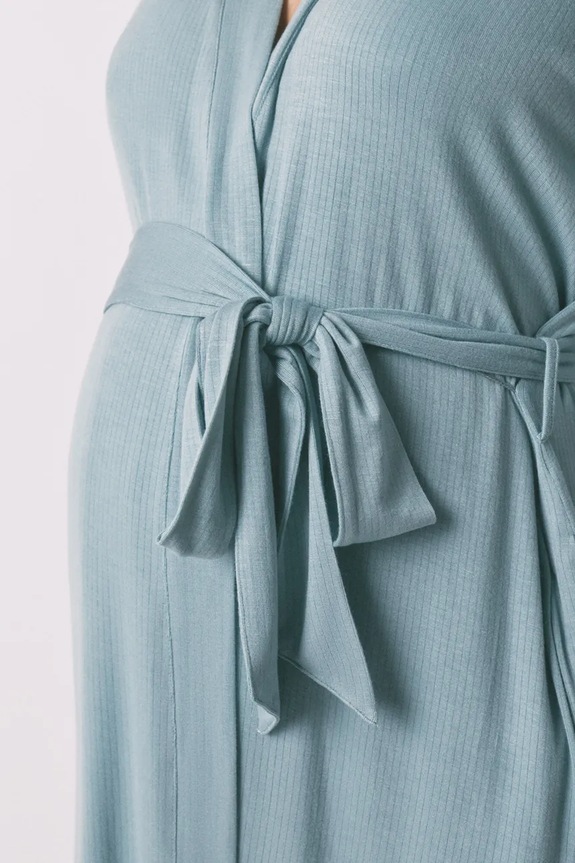 women'secret szlafrok damski z wiskozy niebieski 2173143