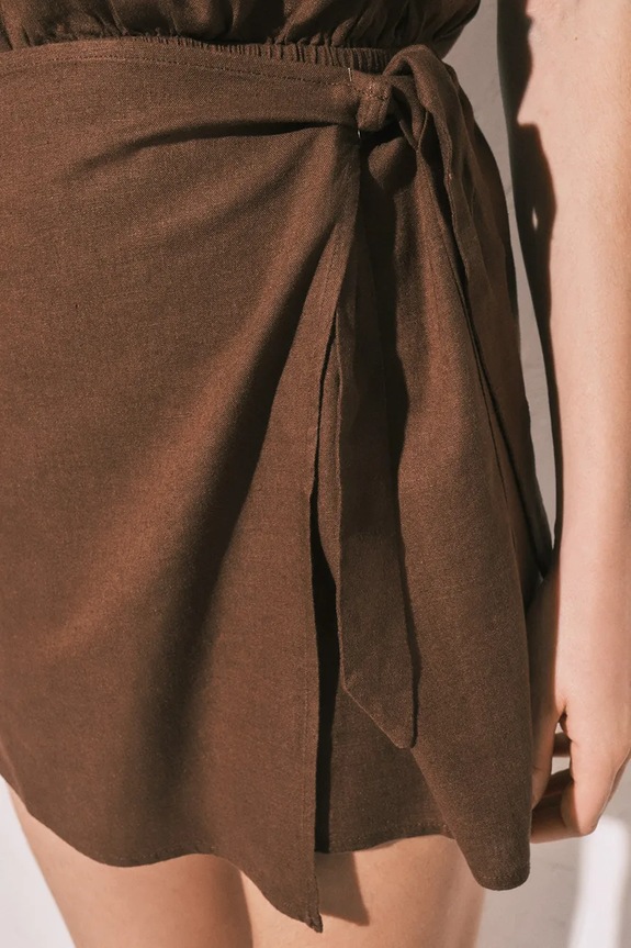 women'secret kombinezon plażowy damski 5543723 brązowy