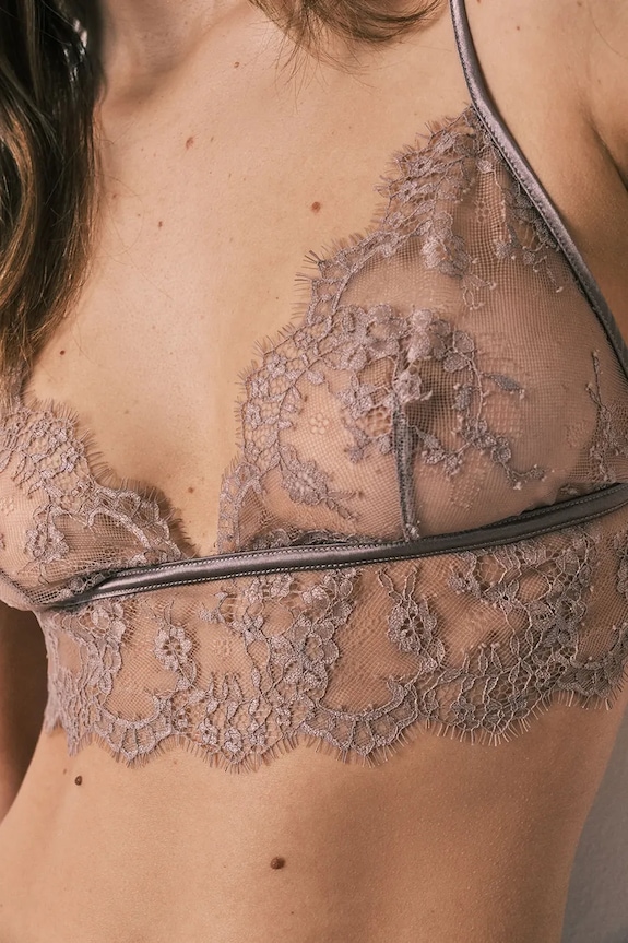 women'secret braletka koronkowa brązowy 4023382